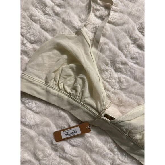 SKIMS Summer Mesh Triangle Bralette Bone Womens 2x - Picture 4 of 5